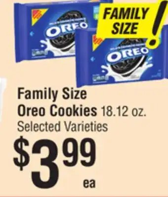 Smart & Final Family Size Oreo Cookies offer