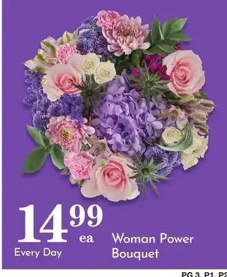 Pavilions Woman Power Bouquet offer