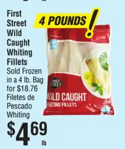 Smart & Final First Street Wild Caught Whiting Fillets offer