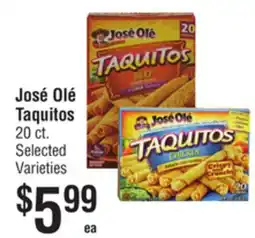 Smart & Final José Olé Taquitos offer