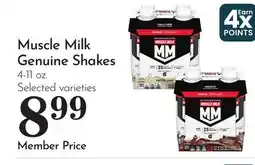 Pavilions Muscle Milk Genuine Shakes offer