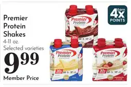 Pavilions Premier Protein Shakes offer