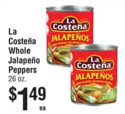 Smart & Final La Costeña Whole Jalapeño Peppers offer