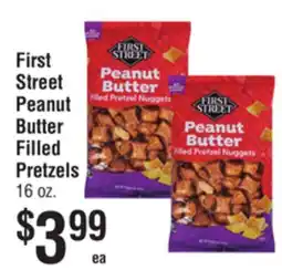 Smart & Final First Street Peanut Butter Filled Pretzels offer