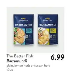 Fresh Thyme The Better Fish Barramundi offer