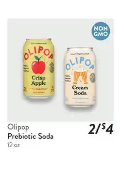 Fresh Thyme Olipop Prebiotic Soda offer