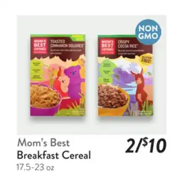 Fresh Thyme Mom's Best Breakfast Cereal offer