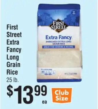 Smart & Final First Street Extra Fancy Long Grain Rice offer