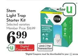 Pavilions Stem Light Trap Starter Kit offer