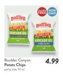 Fresh Thyme Boulder Canyon Potato Chips offer