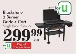 Pavilions Blackstone 2 Burner Griddle Cart offer