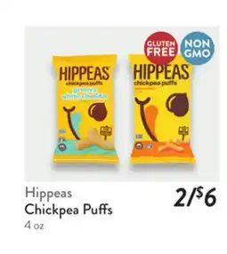 Fresh Thyme Hippeas Chickpea Puffs offer