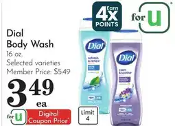 Pavilions Dial Body Wash offer