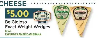 Heinen's BelGioioso Exact Weight Wedges offer