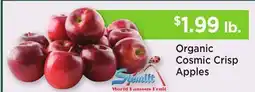 Heinen's Organic Cosmic Crisp Apples offer