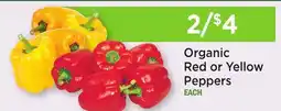 Heinen's Organic Red or Yellow Peppers offer