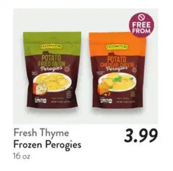 Fresh Thyme Fresh Thyme Frozen Perogies offer