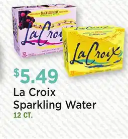 Heinen's La Croix Sparkling Water offer