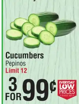 Smart & Final Cucumbers offer