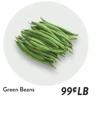 Fresh Thyme Green Beans offer