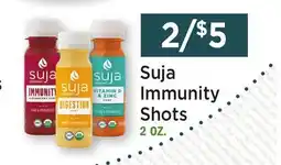 Heinen's Suja Immunity Shots offer