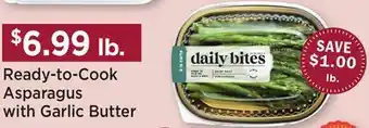 Heinen's Ready-to-Cook Asparagus with Garlic Butter offer