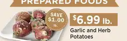 Heinen's Garlic and Herb Potatoes offer