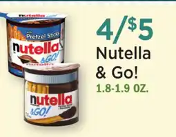 Heinen's Nutella & Go! offer