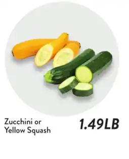 Fresh Thyme Zucchini or Yellow Squash offer