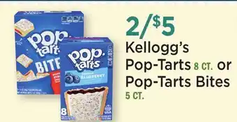 Heinen's Kellogg's Pop-Tarts 8 CT. or Pop-Tarts Bites 5 CT offer