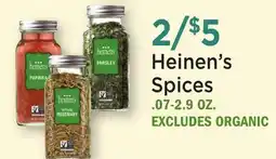 Heinen's Heinen's Spices offer