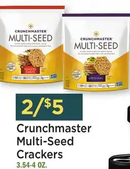 Heinen's Crunchmaster Multi-Seed Crackers offer