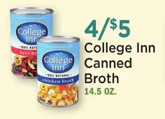 Heinen's College Inn Canned Broth offer