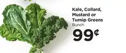 Food 4 Less Kale, Collard, Mustard or Turnip Greens offer