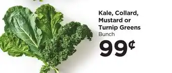 Food 4 Less Kale, Collard, Mustard or Turnip Greens offer