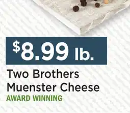 Heinen's Two Brothers Muenster Cheese offer