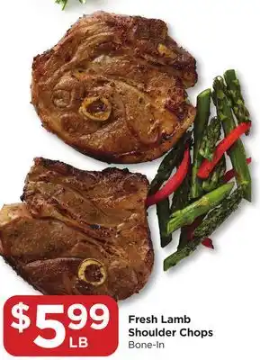 Food 4 Less Fresh Lamb Shoulder Chops offer