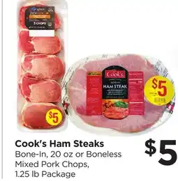 Food 4 Less Cook's Ham Steaks offer