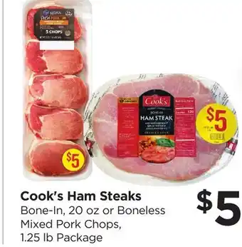 Food 4 Less Cook's Ham Steaks offer