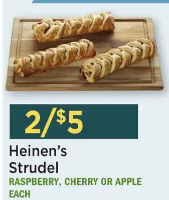 Heinen's Heinen's Strudel offer