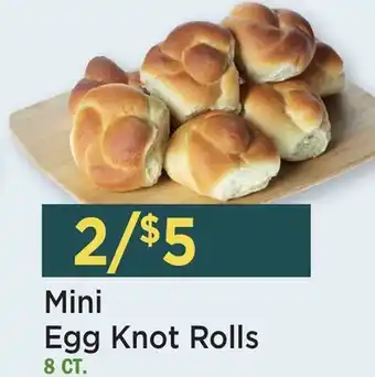 Heinen's Mini Egg Knot Rolls offer