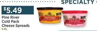 Heinen's Pine River Cold Pack Cheese Spreads offer