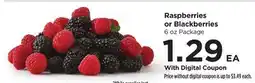 Food 4 Less Raspberries or Blackberries offer