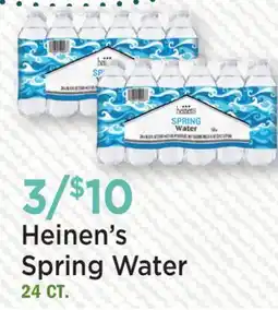 Heinen's Heinen's Spring Water offer