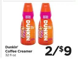 Food 4 Less Dunkin' Coffee Creamer offer