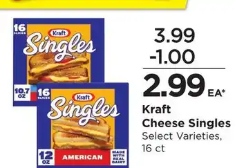 Food 4 Less Kraft Cheese Singles offer