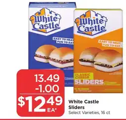 Food 4 Less White Castle Sliders offer