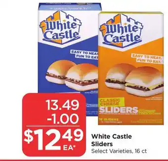 Food 4 Less White Castle Sliders offer