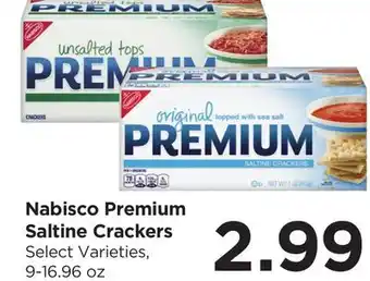 Food 4 Less Nabisco Premium Saltine Crackers offer