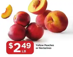 Food 4 Less Yellow Peaches or Nectarines offer